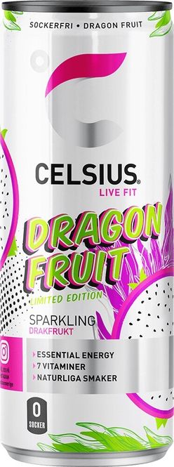 Huvudbild Celsius Drakfrukt