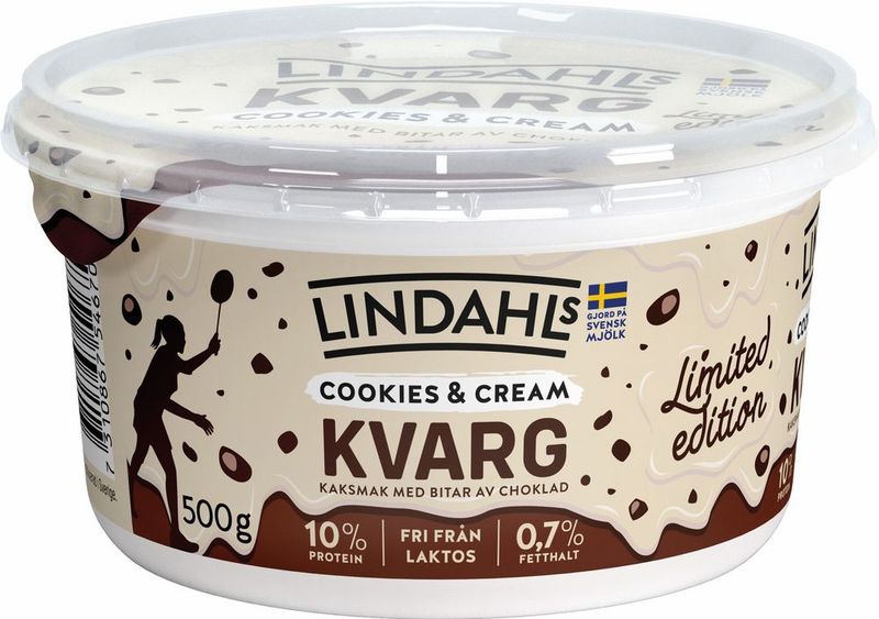 Lindahls Kvarg Cookies & Cream