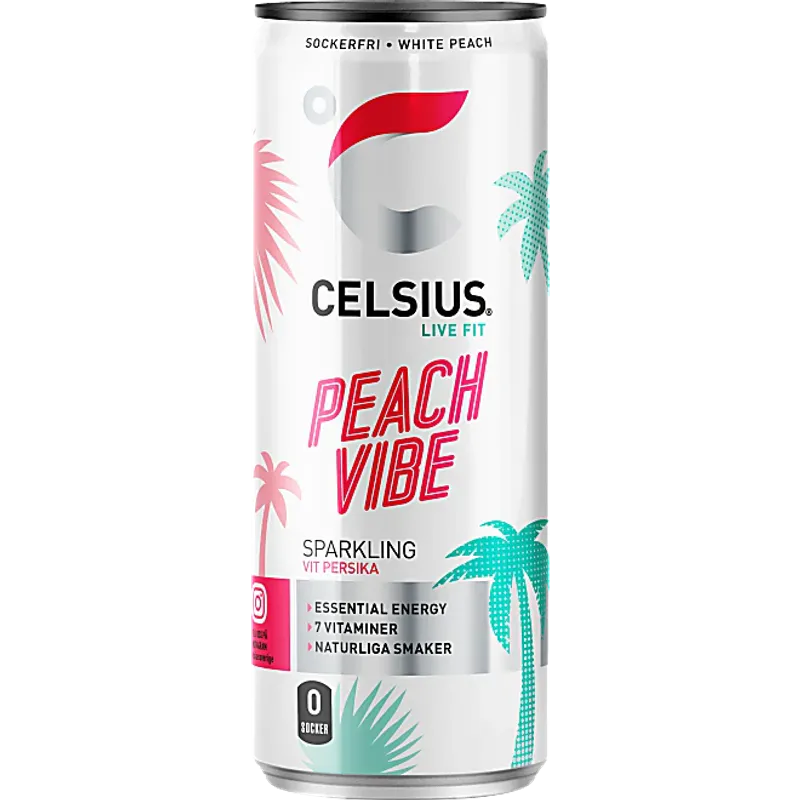 Celsius Peach Vibe