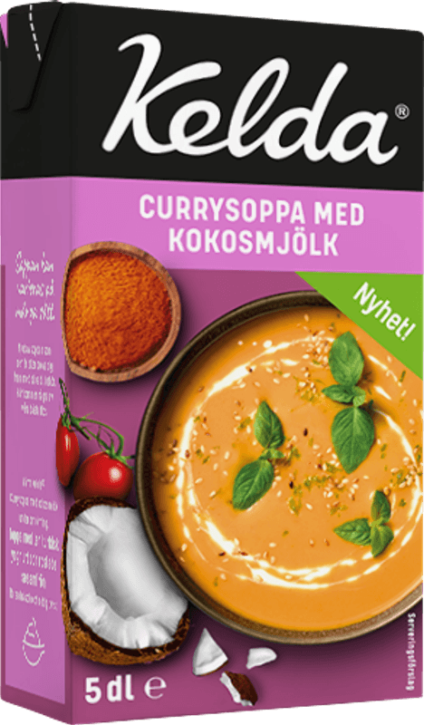 Kelda Currysoppa med kokosmjölk